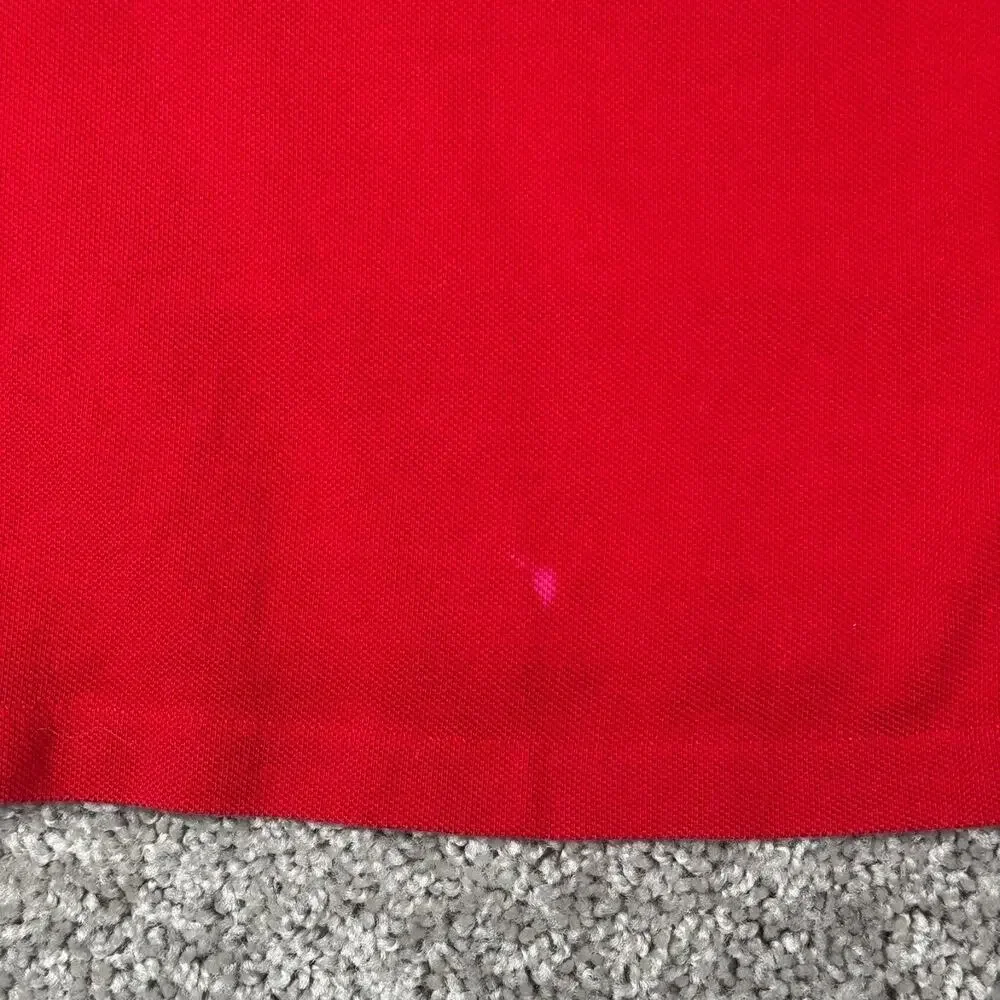 Polo Ralph Lauren Polo Shirt Mens 2XLT Tall Red Small Pony Short Sleeves Cotton